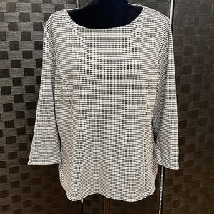 TALBOTS Polkadot Blouse - XL